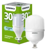 Лампа LED HP 30Вт 230В 6500К E27 GENERICA