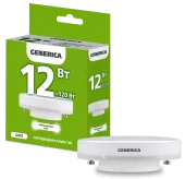 Лампа LED T80 таблетка 12Вт 230В 4000К GX53 GENERICA